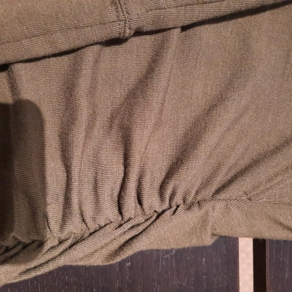 Banana Republic Dark Green Dress Size Medium Petite - Picture 6 of 6